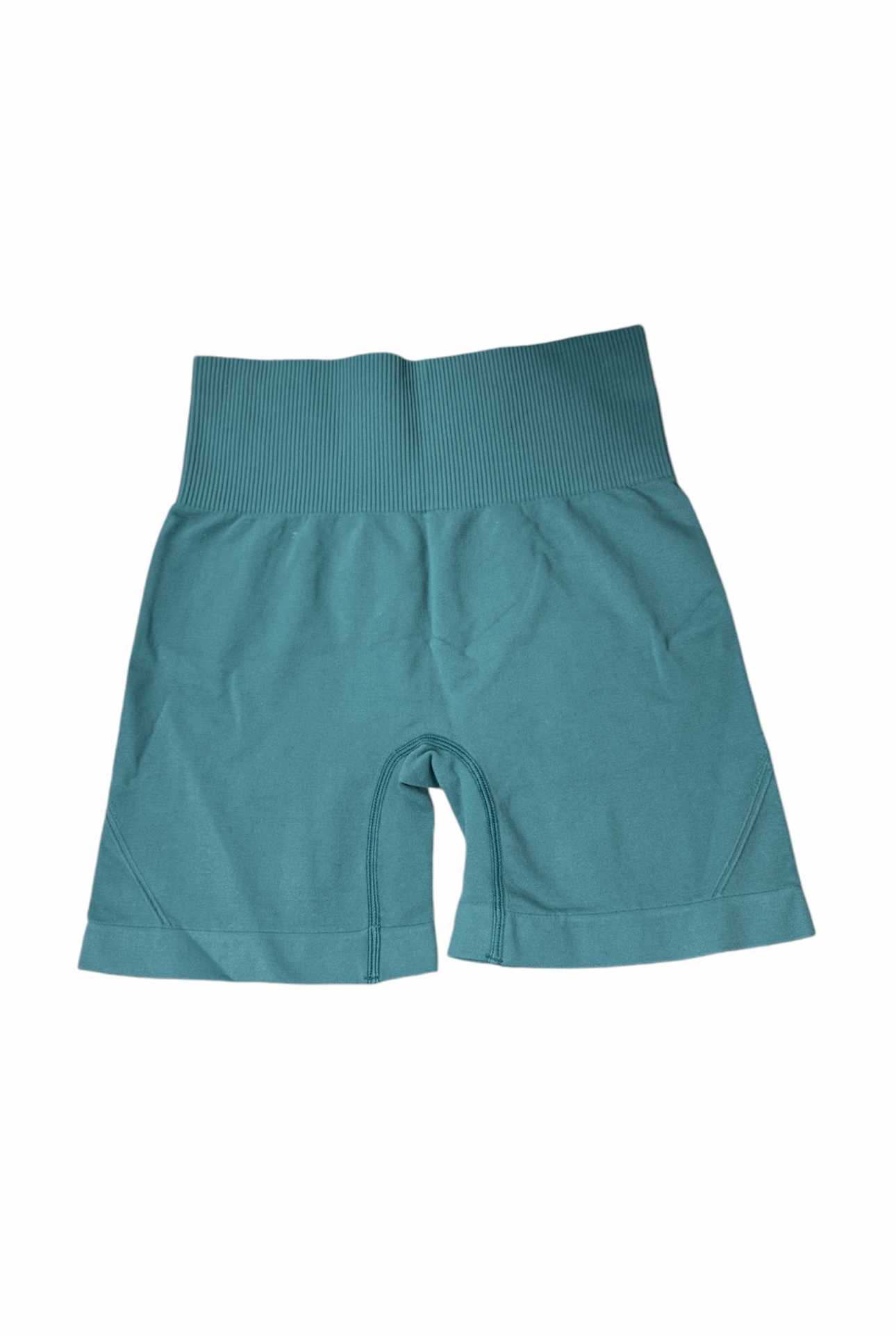 Monletics- Jade shorts, high compression blue shorts product picture